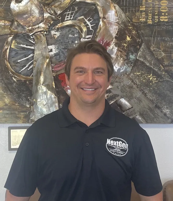 Michael portrait, he is a CFI at NextGen Flight Academy