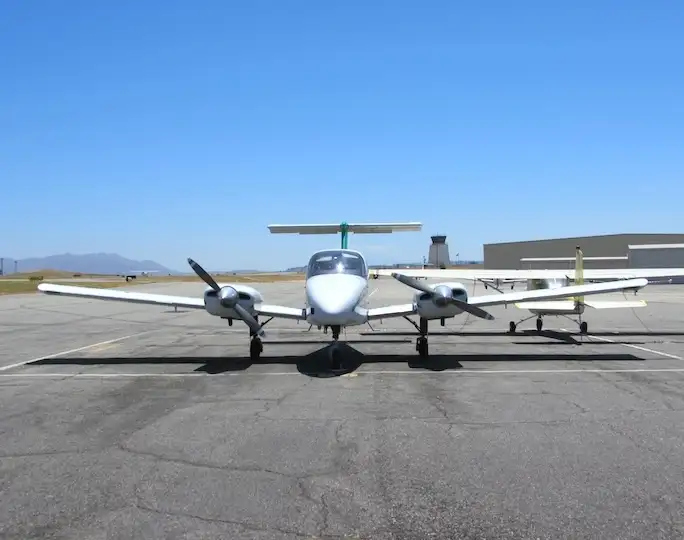 multi-engine-plane-at-redlands-airport